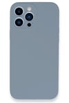 Mey İthalat®  iPhone 13 Pro Max Kılıf Lansman Legant Silikon - Açık Lila
