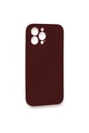 Mey İthalat®  iPhone 13 Pro Max Kılıf Lansman Legant Silikon - Bordo