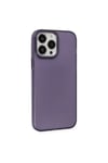 Mey İthalat®  iPhone 13 Pro Max Kılıf Modos Metal Kapak - Derin Mor