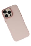 Mey İthalat®  iPhone 13 Pro Max Kılıf Modos Metal Kapak - Pembe
