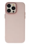 Mey İthalat®  iPhone 13 Pro Max Kılıf Modos Metal Kapak - Pembe