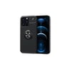 Mey İthalat®  iPhone 13 Pro Max Kılıf Range Yüzüklü Silikon - Siyah