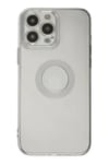 Mey İthalat®  iPhone 13 Pro Max Kılıf Santa Lens Silikon - Şeffaf