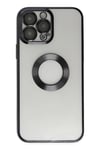 Mey İthalat®  iPhone 13 Pro Max Kılıf Slot Silikon - Siyah