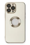 Mey İthalat®  iPhone 13 Pro Max Kılıf Store Silikon - Beyaz
