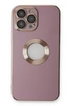 Mey İthalat®  iPhone 13 Pro Max Kılıf Store Silikon - Mor