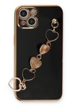Mey İthalat®  iPhone 14 Kılıf Esila Silikon - Siyah