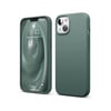 Mey İthalat®  iPhone 14 Kılıf First Silikon - Koyu Yeşil