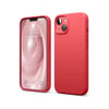 Mey İthalat®  iPhone 14 Kılıf First Silikon - Kırmızı