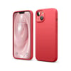 Mey İthalat®  iPhone 14 Kılıf First Silikon - Kırmızı