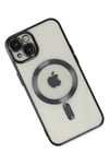 Mey İthalat®  iPhone 14 Kılıf Kross Magneticsafe Kapak - Siyah