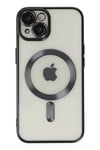 Mey İthalat®  iPhone 14 Kılıf Kross Magneticsafe Kapak - Siyah