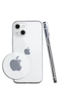 Mey İthalat®  iPhone 14 Kılıf Lüx Şeffaf Silikon