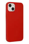 Mey İthalat®  iPhone 14 Kılıf Nano içi Kadife Silikon - Kırmızı
