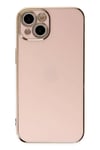 Mey İthalat®  iPhone 14 Kılıf Volet Silikon - Pembe