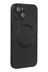 Mey İthalat®  iPhone 14 Plus Kılıf Moshi Lens Magneticsafe Silikon - Siyah
