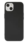 Mey İthalat®  iPhone 14 Plus Kılıf Nano içi Kadife Silikon - Siyah
