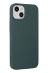 Mey İthalat®  iPhone 14 Plus Kılıf Nano içi Kadife Silikon - Koyu Yeşil