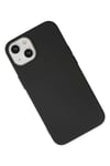 Mey İthalat®  iPhone 14 Plus Kılıf Nano içi Kadife Silikon - Siyah