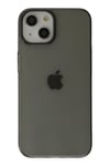 Mey İthalat®  iPhone 14 Plus Kılıf Pc Sert Şeffaf Kapak - Siyah