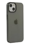 Mey İthalat®  iPhone 14 Plus Kılıf Pc Sert Şeffaf Kapak - Siyah