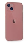 Mey İthalat®  iPhone 14 Plus Kılıf PP Ultra İnce Kapak - Pembe