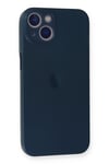 Mey İthalat®  iPhone 14 Plus Kılıf PP Ultra İnce Kapak - Mavi