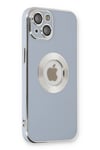 Mey İthalat®  iPhone 14 Plus Kılıf Store Silikon - Sierra Blue