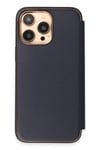 Mey İthalat®  iPhone 14 Pro Kılıf Dolpin Kapaklı - Lacivert