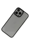 Mey İthalat®  iPhone 14 Pro Kılıf Dora Kapak - Siyah