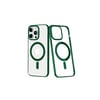 Mey İthalat®  iPhone 14 Pro Kılıf Element Magneticsafe Sert Kapak - Köknar Yeşili