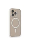 Mey İthalat®  iPhone 14 Pro Kılıf Grand Magneticsafe Kapak - Beyaz