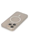 Mey İthalat®  iPhone 14 Pro Kılıf Grand Magneticsafe Kapak - Şeffaf