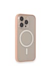 Mey İthalat®  iPhone 14 Pro Kılıf Grand Magneticsafe Kapak - Pembe