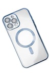 Mey İthalat®  iPhone 14 Pro Kılıf Kross Magneticsafe Kapak - Sierra Blue