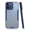 Mey İthalat®  iPhone 14 Pro Kılıf Platin Silikon - Lacivert
