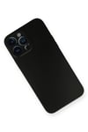 Mey İthalat®  iPhone 14 Pro Kılıf PP Ultra İnce Kapak - Siyah