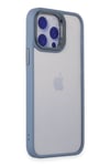 Mey İthalat®  iPhone 14 Pro Kılıf Roblox Lens Standlı Kapak - Sierra Blue