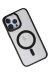 Mey İthalat®  iPhone 14 Pro Kılıf Room Magneticsafe Silikon - Siyah