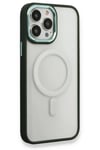 Mey İthalat®  iPhone 14 Pro Kılıf Room Magneticsafe Silikon - Köknar Yeşili
