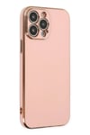 Mey İthalat®  iPhone 14 Pro Kılıf Volet Silikon - Pembe