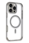 Mey İthalat®  iPhone 14 Pro Max Hilton Magsafe Kapak - Titan Gri
