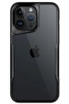 Mey İthalat®  iPhone 14 Pro Max Kılıf Boyi Silikon Kapak - Siyah