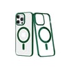 Mey İthalat®  iPhone 14 Pro Max Kılıf Element Magneticsafe Sert Kapak - Köknar Yeşili