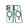 Mey İthalat®  iPhone 14 Pro Max Kılıf Element Magneticsafe Sert Kapak - Köknar Yeşili