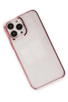 Mey İthalat®  iPhone 14 Pro Max Kılıf Element Silikon - Pembe