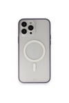 Mey İthalat®  iPhone 14 Pro Max Kılıf Grand Magneticsafe Kapak - Mor