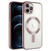 Mey İthalat®  iPhone 14 Pro Max Kılıf Kross Magneticsafe Kapak - Rose