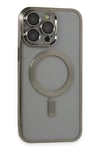 Mey İthalat®  iPhone 14 Pro Max Kılıf Kross Magneticsafe Kapak - Titan Gri
