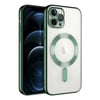 Mey İthalat®  iPhone 14 Pro Max Kılıf Kross Magneticsafe Kapak - Koyu Yeşil